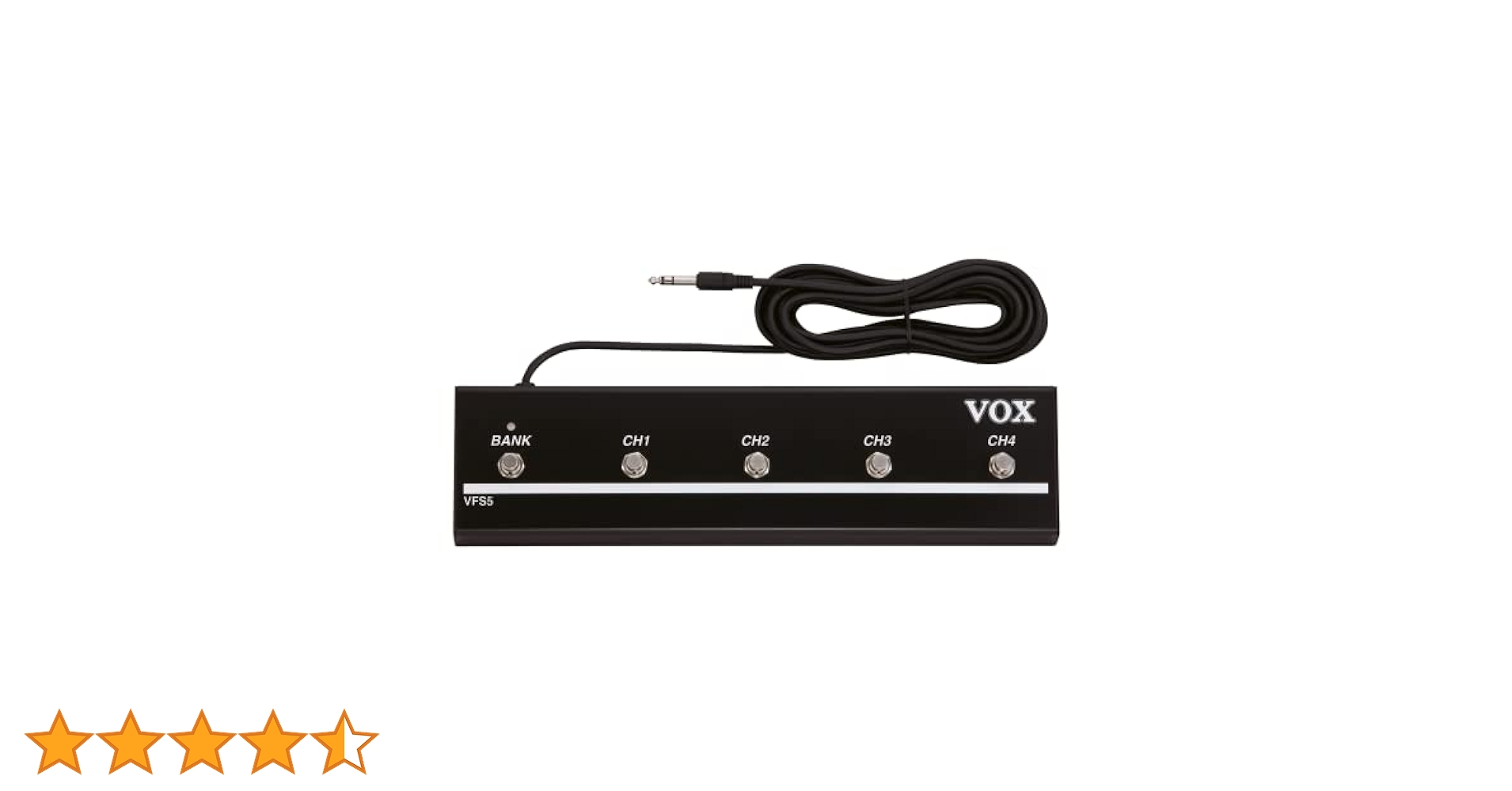 Vox VF5S フットスイッチ Amazon.com: VOX VFS5 VT-Series 5-Button Footswitch : Musical